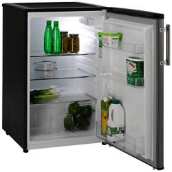 Hoover HVTL542BHK Freestanding Undercounter Larder Fridge, A+ Energy Rating, 55cm Wide, Black